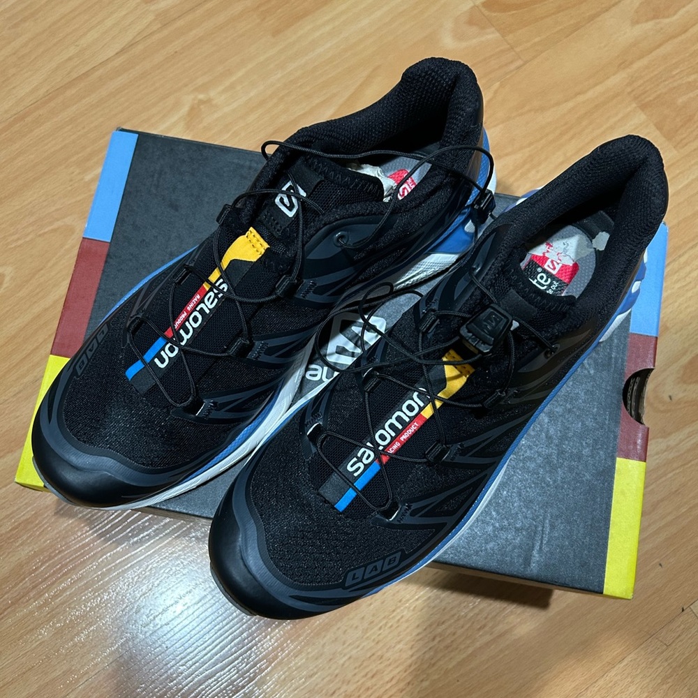 Salomon Black XT-6 Clear